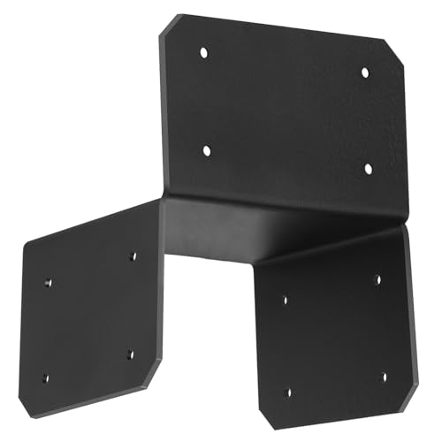 4 Pcs 6x6 Post Caps Tie Bracket for Pergola,Joist Anchor Connector,11 Gauge - size: 6x6
