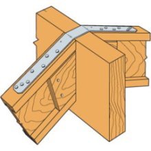 40 Pack Simpson Strong Tie LSTA24 1-1/4" x 24" Light Strap Tie