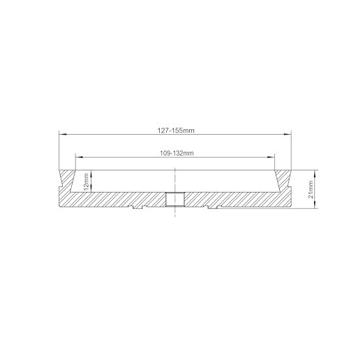 CK-3.75Z-JS130N130MM Jumbo Jaws for BMWOOD CK100 Series Woodturning Lathe chuck, Compatible with the Harbor Freight Bauer 23222A-B chuck. - color: 130mm Jumbo Jaws