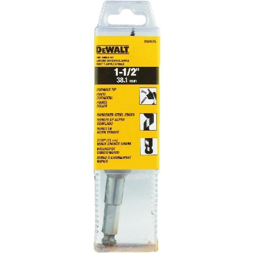 DEWALT Drill Bit, Ship Auger, 1-1/2 Inch x 6 Inch (DW1676) - style: 1-1/2-Inch