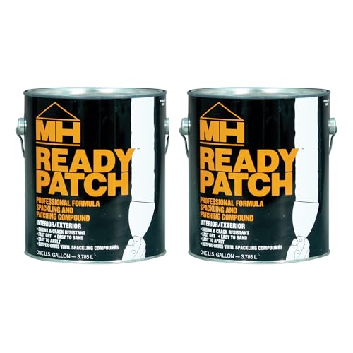 Zinsser MH Ready Patch Spackling Compound, 1 Gallon - size: 1 Gallon (Pack of 2)