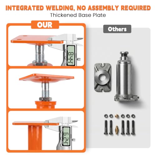 4 Pack House Floor Jacks, 16"-21" Height Range, 11023 LBS Max Load - size: 16"-21"
