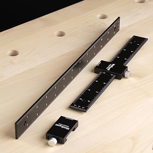 9" Pocket Ruler – Compact CNC Marking Tool for Accurate Woodworking, Joinery, and Layout - size: 9 Inch