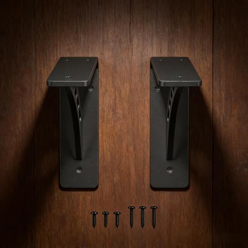 9 inch x8 inch Heavy Duty Bracket,Granite Countertop Support , Heavy Duty Shelf Brackets , Max Load 1000 Lbs ,Mantel Brackets (Set of 2) - Countertop Support Brackets (9" x 8") - size: 9" x 8"