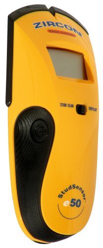 Zircon® StudSensor™ e50 Stud Finder with Live Wire Detection, 1.5 in. Deep