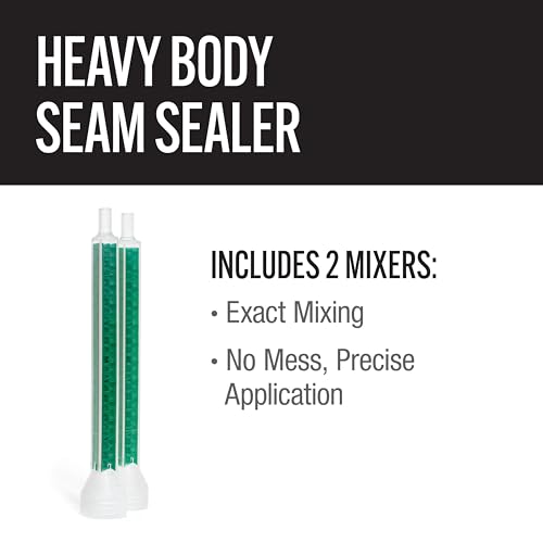 J-B Weld Heavy Bodied Seam Sealer - 200ml - 2 Mixers Included - size: 200ml