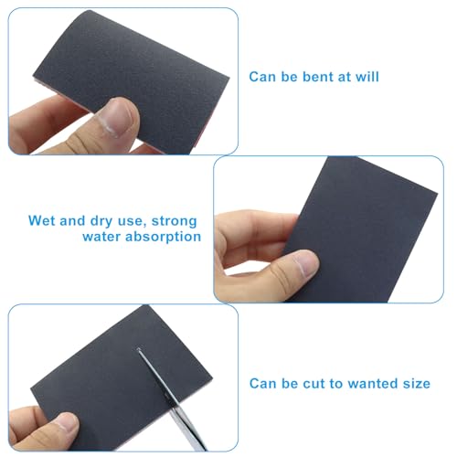 20Pcs 400 Grit Sanding Sponge Set - style: 400 Grit-20 Pcs