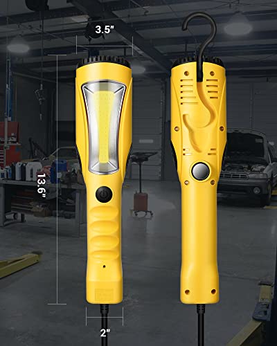 DEWENWILS 25ft COB LED Work Light 1200LM with Magnet Hook & Cord, ETL - size: 25FT