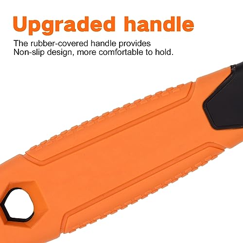 Vinyl Siding Removal Tool with Extra Long Handle- Steel Blade Non-Slip Grip Handle for Installation and Removal Tool Avoid Damaging Vinyl Siding Tool (1)