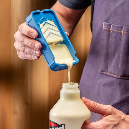 Rockler Mini Glue Roller with Silicone Tray, 2'' Wood Glue Applicator Tool