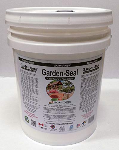 Garden-Seal 5 Gallon Non-Toxic Wood Sealant Clear