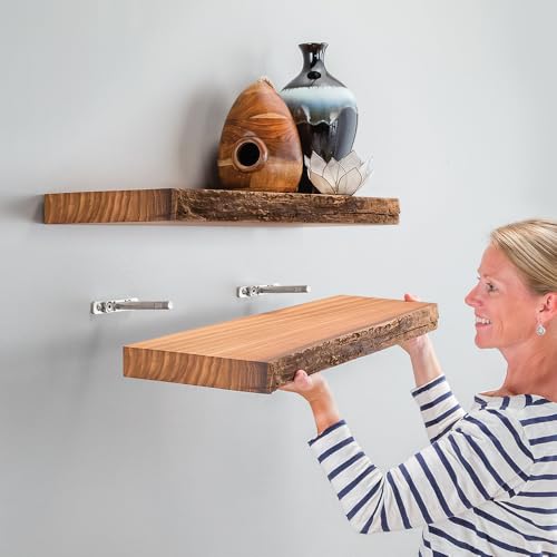 Rockler I-Semble Floating Shelf Support Drill Guide - Self Centering Drill Jig for Floating Shelf Installation, Shelf Drilling & Dowel Alignment - Guide Kit for Straight Accurate Holes