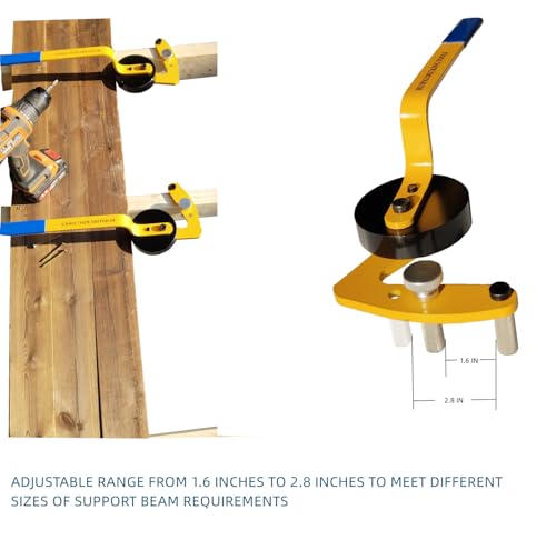 Deck Straightening Tool - Easy and Fast Solution for Fixing Deck Board Warping During Installation