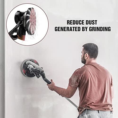 Awutzut 9 inch Sanding Discs 40 Grit 8 Holes Hook and Loop Sandpaper for Drywall Sander 10Pack - style: 40Grit