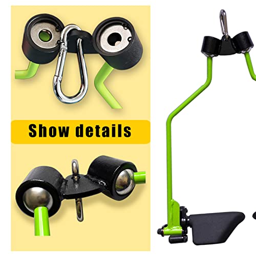 Adjustable Lat Pull down Bar, Cable Machine Attachments for Gym, Home Gym Fitness T-bar Row Pulldown Attachments, Lat Pull Down Machine Wide Grip Neutral Grip Handle - color: SP-SPREADER BAR
