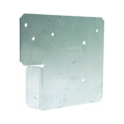 Simpson Strong-Tie Adjustable End Post Cap ACE6 - 18-Gauge Alloy Steel, 6x6 Post Beam Connector - 6 in.