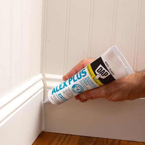 Caulk, 5.5 oz, White
