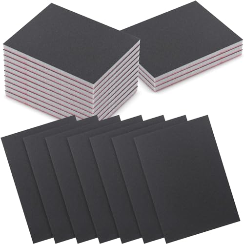 20 Pcs 800 Grit Sanding Sponge, Wet Dry Sanding Block - size: 800 Grit