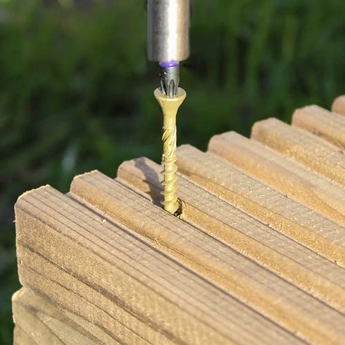 TIMCO C2 Decking Screw - Green TX20-4.5 x 75mm - Box 250