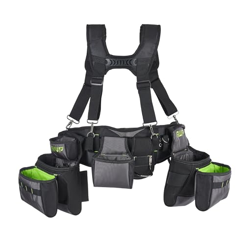 AWP TrapJaw Pro Framing Tool Rig, Up to 50in Waist, 2 Pack, Black