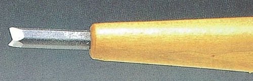 Mikisyo Mikisho Power Grip Chisel Triangular 0.06 inch (1.5 mm)