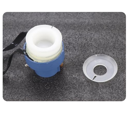 600ml Sausage Pneumatic Caulking Gun Silicone Sealant Gun Air Rubber Gun Caulk Applicator Tool with 10 Transparent Glue Nozzles