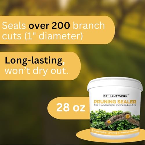 Briliantwerk 28 oz Transparent Tree Pruning Sealer | Tree Wound Sealer