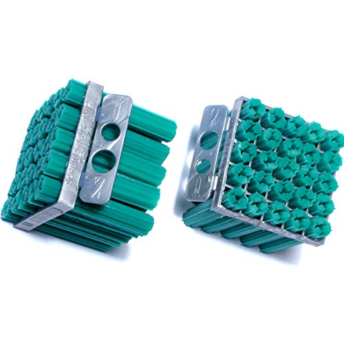 Hard to Find Fastener Vinyl Expanding Screw Anchors, Heavy-Duty Wall Fasteners for Drywall, Concrete – Durable, Corrosion-Resistant Design, Home Improvement, Construction, 1/4 x 1-1/2, Pack of 100 - size: 1/4 x 1-1/2