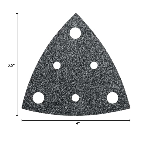 Fein Sanding Sheets with Hook & Loop Attachment - size: 150 Grit, 50-Pack