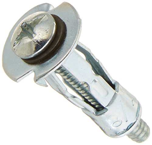 Hillman Zinc Steel Hollow Wall Anchors for Drywall, 1/8 in X-Short, 20 Pk