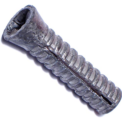 Hard-to-Find Fastener Lead Wood Screw Anchors, Durable & Secure Wood Anchors for Screws for Home Improvement, DIY, Construction, 16-18" x 1-1/2", Pack of 100 - size: 16-18" x 1-1/2"