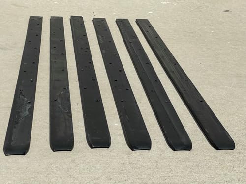 Sandbaggy 30" Flat Steel Stakes for Concrete Forms with Nail Holes - 1.5" Wide - Painted - Removable, Reusable, V Point End - Construction Grade Stakes (5, 30 inch) - size: 30 inch