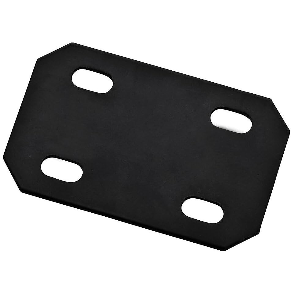 National N351-462 4.7" x 3" x 1/8" Mending Plate - Black