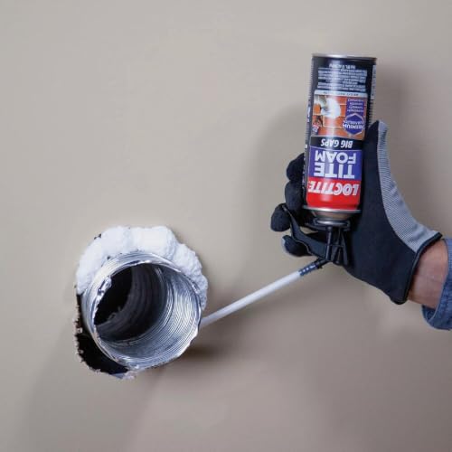 Loctite Tite Foam Big Gaps Spray Foam Sealant, 12 fl oz Can, 1 Pack - Polyurethane Expanding Insulation - size: 1 Pack