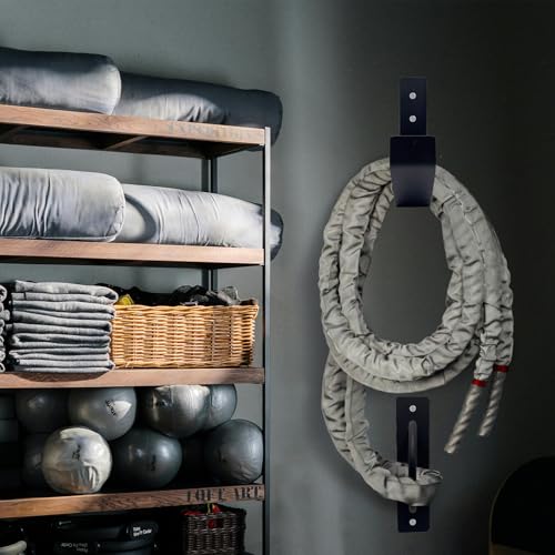Heavy Duty Battle Rope Anchor Kit Wall Mount - size: Large