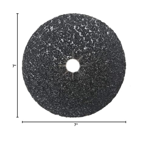 Mercer Industries 408016 Silicon Carbide Cloth Floor Sanding Edger Discs, 7" x 7/8" Hole, Grit 16X (50 pack) - color: Silicon Carbide, size: 7" x 7/8" Hole, style: 16X (50 pack)