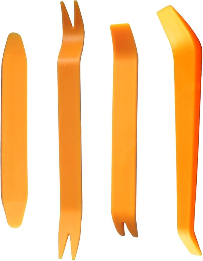 4pcs Auto Door Clip Panel Trim Removal Tool Kits Interior Door Audio Radio Panel Dashboard Strong Removal Kit