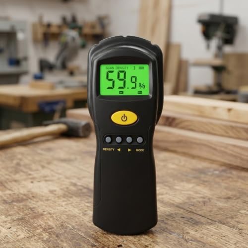 AS981 Wood Moisture Meter 2%-70% Non-Contact For Lumber Flooring Testing