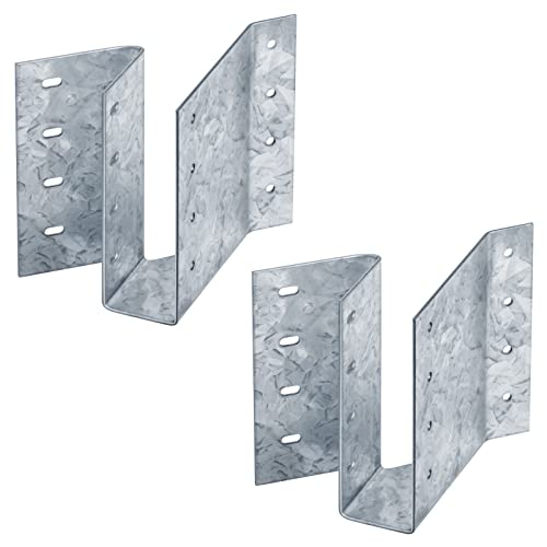 2 Pack Left Skewed 45 Degree Joist Hanger for 2x6 Lumber