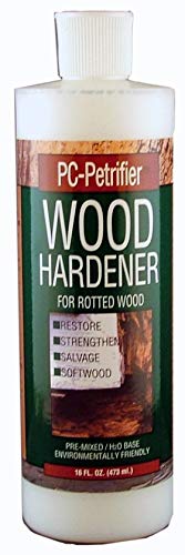PC Products PC-Petrifier Water-Based Wood Hardener, 16oz, Milky White 164440, 2 Pack
