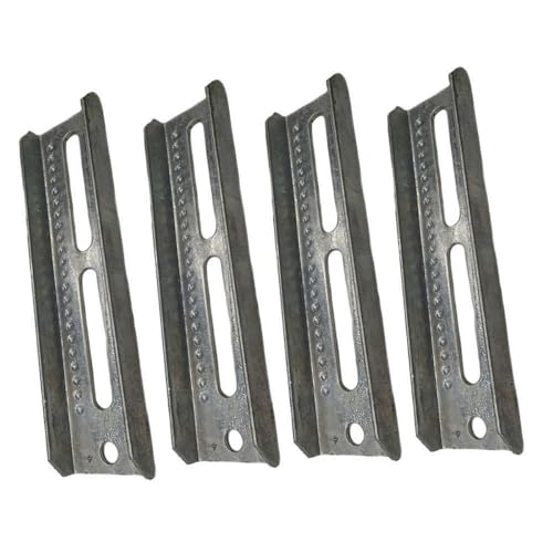 (4) 10" Tall Galvanized Boat Trailer Vertical Bunk Board Brackets
