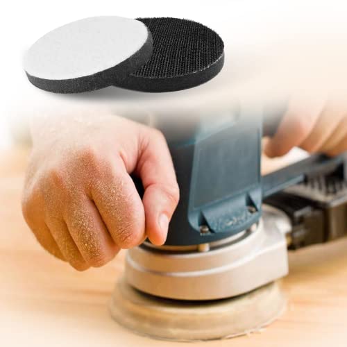 5 Pack 4 Inch Hook and Loop Soft Sponge Cushion Buffer Pad - size: 4 inch