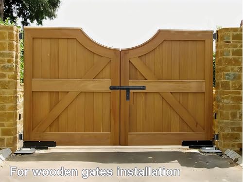 Heavy Duty Gate Hinges,7in,1100lbs Capacity,Thick Solid Steel - size: Large-YJ