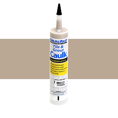 TEC Color Matched Caulk by Colorfast Ind. (Sanded) (961 Sandstone Beige) - color: 961 Sandstone Beige