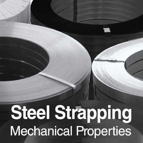8NET Steel Strapping Band, 3,080' Length x 1/2'' Width x 0.020'' Thickness (1,170 lbs Break Strength), Cut Resistant Pallet Banding, Heavy Duty Metal Strap (12 Rolls) - color: 12 Rolls, size: 1/2" W x 3,080' L