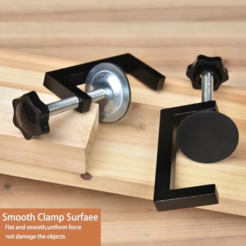 C Clamp for woodworking Mini Clamps Small G Clamp Small Desk Clamp Universal Cabinet G Clamps Heavy-duty Woodworking 4pcs