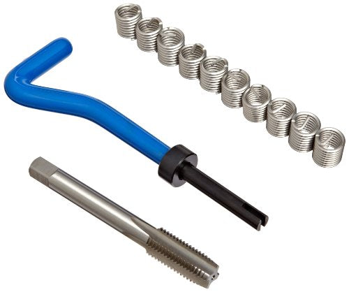 E-Z Lok EK50915 Metric Helical Threaded Insert Kit, 304 Stainless Steel, M10-1.25 Thread Size, 15 mm Installed Length (Pack of 10) - size: M10-1.25 Thread Size, 15 mm Installed Length, style: Pack of 10