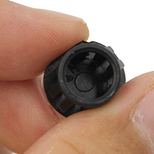 Zorfeter Black Hole Plugs 10mm (3/8 inch), 30 Pcs - color: Black, size: 10mm (3/8 inch)