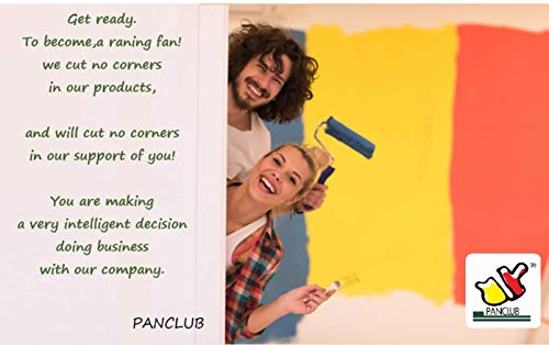 PANCLUB Paint Foam Brush Value Pack 1 Inch - 25 Per/Pack 2 Packs | with Wood Handles | Great for Art, Varnishes, Acrylics, Stains, Crafts - size: 1" - 2 Packs