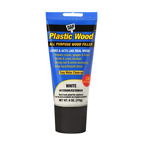 DAP Woodfill Plastic White ,6 Oz (Pack of 24)